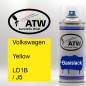 Preview: Volkswagen, Yellow, LD1B / J5: 400ml Sprühdose, von ATW Autoteile West.